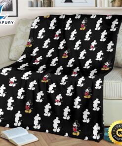 Funny Mickey Mouse Fleece Blanket DN Fans 2
