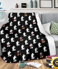 Funny Mickey Mouse Fleece Blanket DN Fans 3