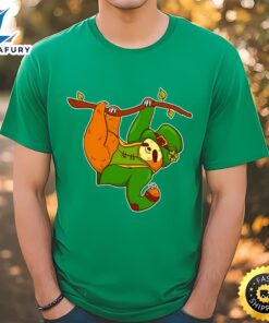 Funny St.Patrick’s Day Sloth Leprechaun…