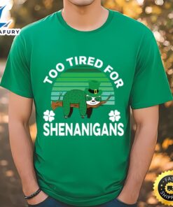 Funny Tired Sloth St. Patrick’s…