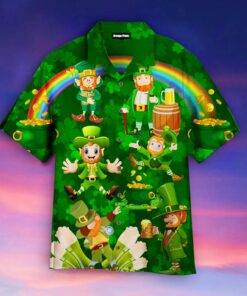 Happy St.Patrick’s Day Trendy Hawaiian…