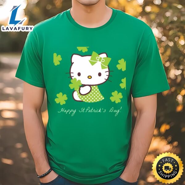 Happy St. Patrick’s Day Hello Kitty Shirt