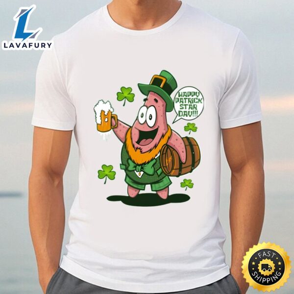 Happy St Patrick Patrick Star Day T Shirt