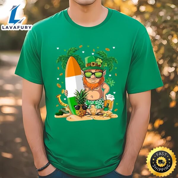 Happy St Patrick’s Day Leprechaun Hawaii Shirt