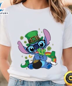 Happy St Patricks Day Baby Stitch Shirt