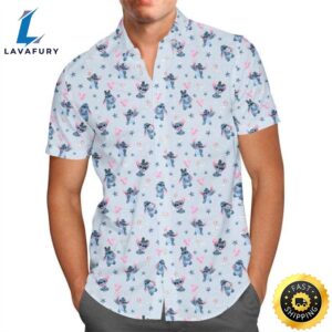 Happy Stitch Hawaiian Shirt Best…