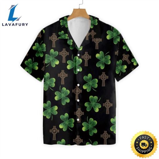 Hooligan Shamrock Irish Saint Patrick’s Day Hawaiian Shirt