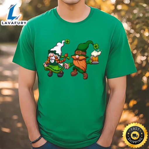 Hopping St Patrick’s Day Gnomes T-Shirt