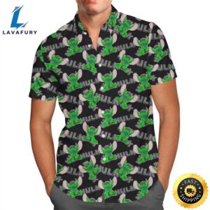 Hulk Stitch Hawaiian Shirt Gift…