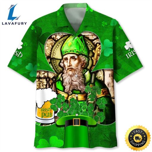 Irish Pub St.Patrick Day Trendy Hawaiian Shirt