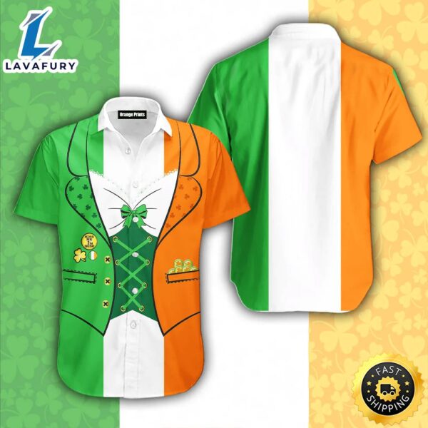 Irish Saint Patrick Day Costume Trendy Hawaiian Shirt For