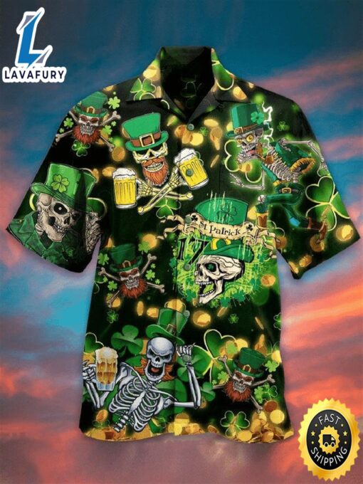 Irish St Patrick Day Hawaiian Shirt