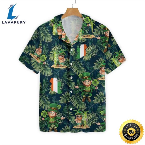 Irish St Patrick’s Day Hawaiian Shirt Irish People Proud Leprechaun Tropical