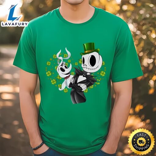 Jack Skellington and Zero Lucky T-Shirt