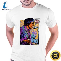 Jimi Hendrix Pop Art White…