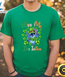 Kiss Me I’m Irish Shirt, Stitch Patrick’s Day Shirt, Disney…