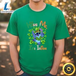 Kiss Me I’m Irish Shirt, Stitch Patrick’s Day Shirt, Disney…