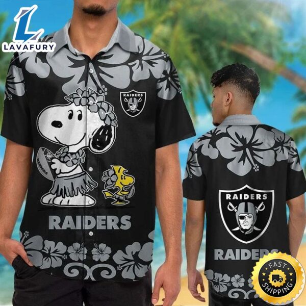 Las Vegas Raiders & Snoopy Hawaiian Shirt