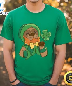 Leprechaun Sloth Cute St Patrick’s…
