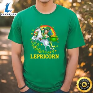 Lepricorn Leprechaun Unicorn T shirt…