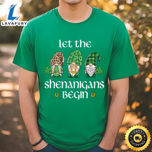 Let the Shenanigans Begin St Patrick’s Day T-Shirt