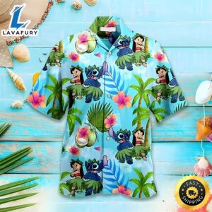 Lilo And Stitch Hawaiian Shirt…