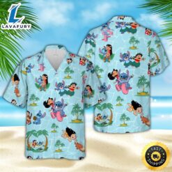 Lilo And Stitch Hawaiian Shirt…