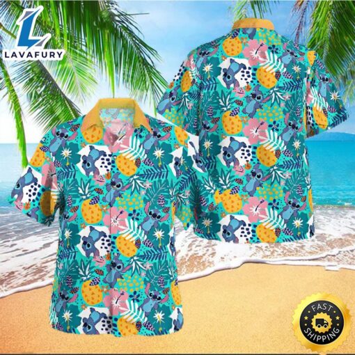 Lilo Stitch Tropical Beach Hawaiian Shirt