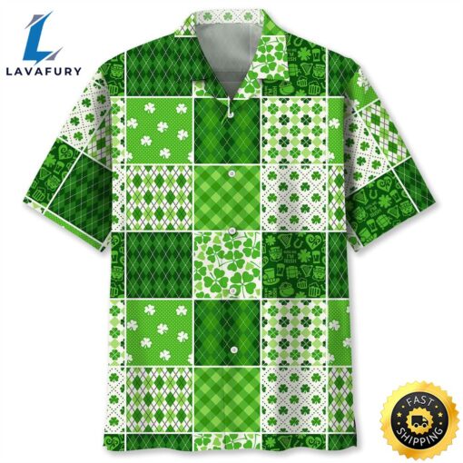 Lucky Irish St.Patrick Day Trendy Hawaiian Shirt