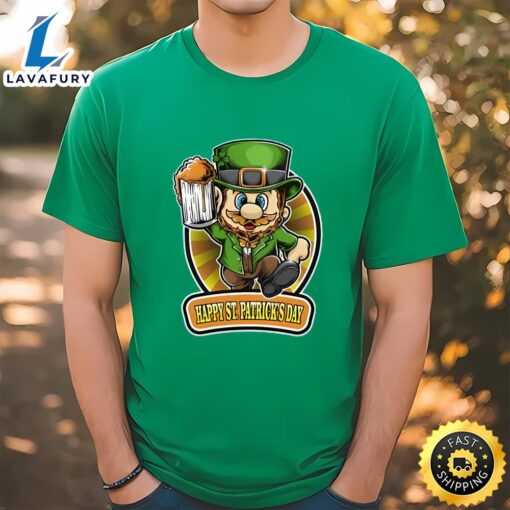 Mario St. Patrick’s Day Unisex T-Shirt