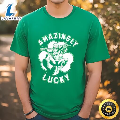 Marvel St. Patrick’s Day Spider-Man Lucky Shirt