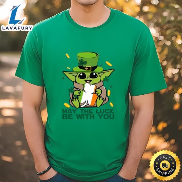 May The Luck Be With You Baby Yoda Star Wars x St Patrick’s Day…