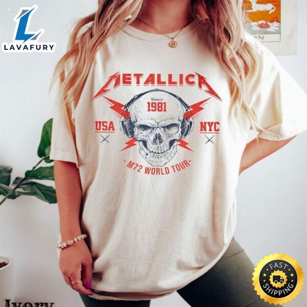 Metallica Band M72 World Tour Unisex T-Shirt