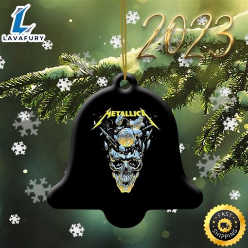 Metallica Band Tour 2023 2024 Music Event Ornament