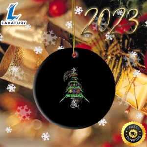 Metallica Christmas Tree Design Ornament