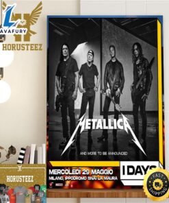 Metallica Coming To I-Days Milano…