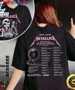 Metallica Shirt Band Metal Tour…