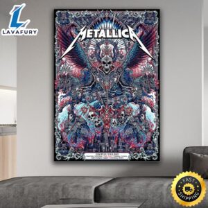 Metallica The M72 World Tour M72 Hamburg Pop-Up Poster
