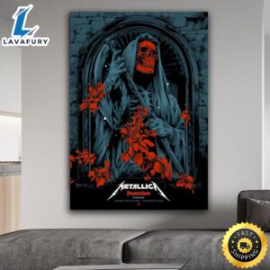 Metallica The M72 World Tour No Repeat Weekend M72 Amsterdam Tour Poster