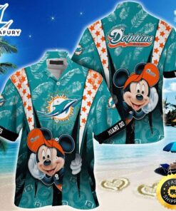 Miami Dolphins Logo Mickey Mouse…