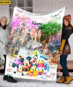 Mickey And Friends Fleece Blanket…