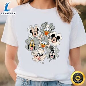 Mickey And Friends Shamrock Shirt,…