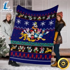 Mickey Christmas Blanket Amazing Gift Idea Fans 6