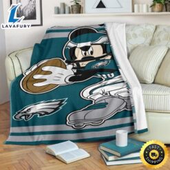 Mickey Eagles Fleece Blanket For…