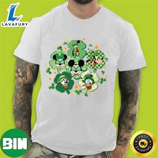 Mickey Mouse And Friends St Patrick’s Day T-Shirt