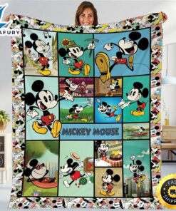 Mickey Mouse Fleece Blanket Mickey…