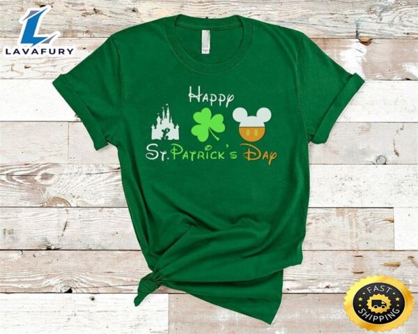 Mickey Mouse Shamrock St Patrick’s Day Clover Shirt