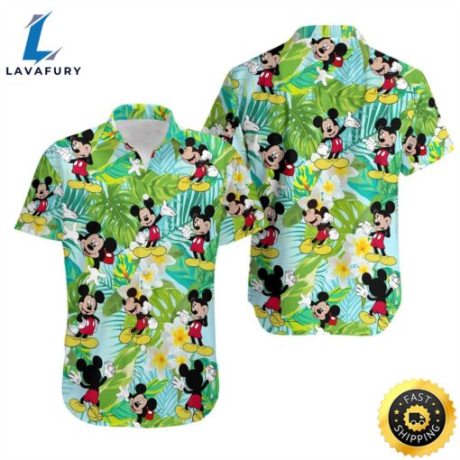 Mickey Mouse Tropical Hawaiian Shirt