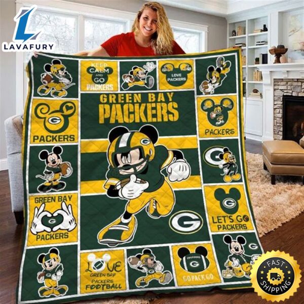 Mickey NFL Limited Edition GBPK Quilt Blanket