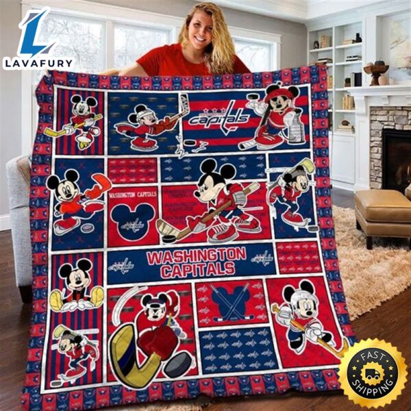 Mickey NFL Limited Edition WSTC Quilt Blanket